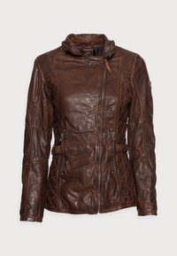 Gipsy by Mauritius Skinnjacka - dark brown