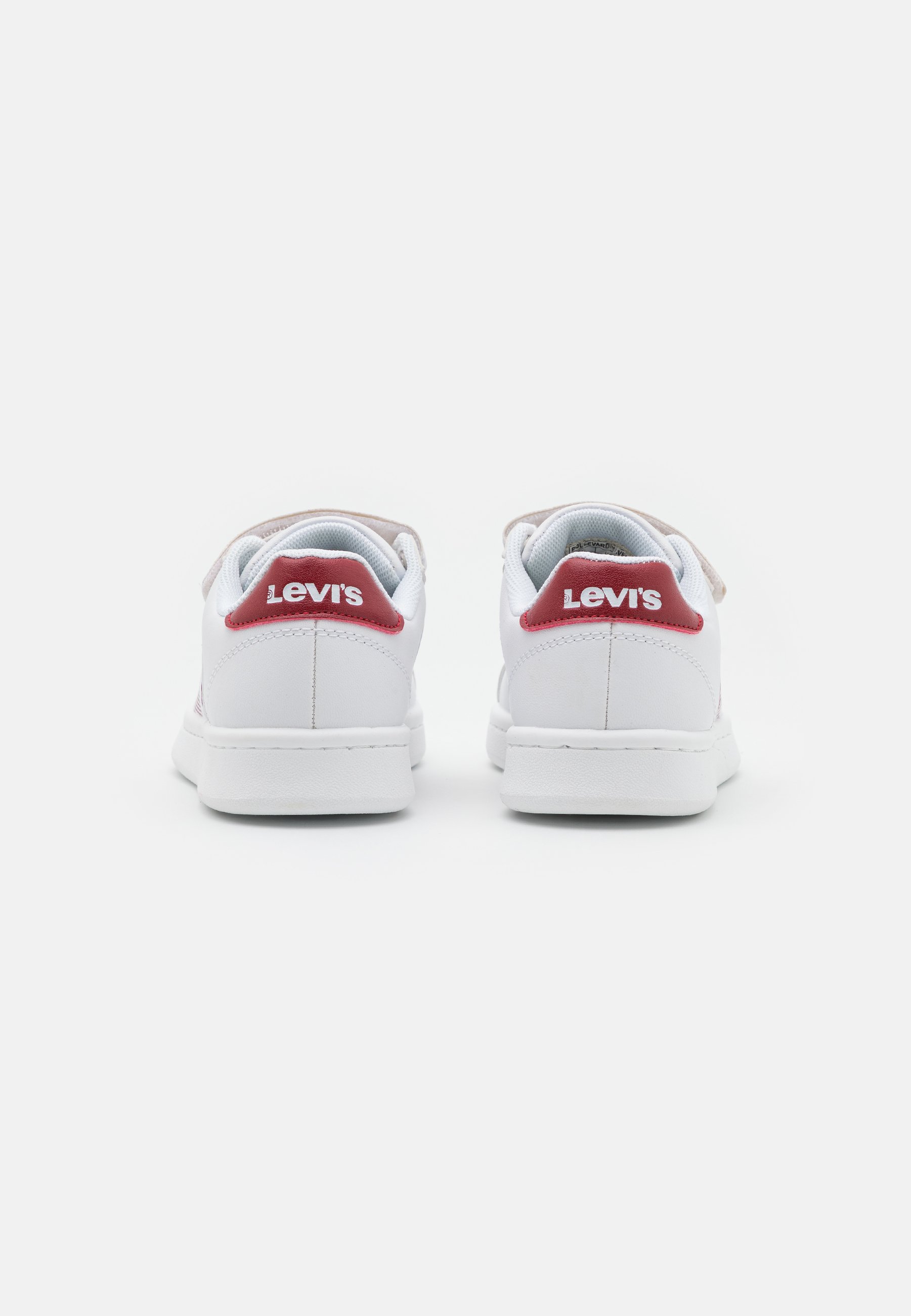 Levi's® BOULEVARD UNISEX - Trainers - white/red/white - Zalando.co.uk