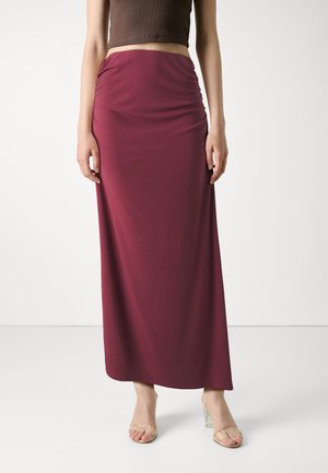 SNLOLA SKIRT - Gonna lunga - fired brick