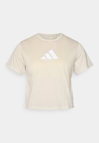 TRAIN ESSENTIALS BIG LOGO  - Majica kratkih rukava s printom - alumina