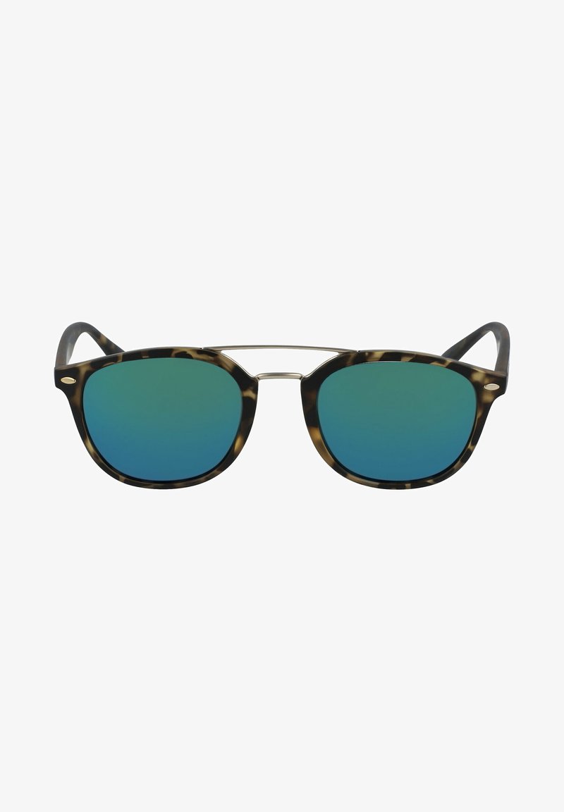 Columbia FIRECAMP - Lunettes de soleil - matte tortoise green flash