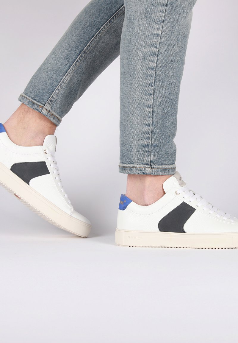Herren Sneaker low | Blackstone Sneaker low white navy/weiß - IG98136 Herren Sneaker low | Blackstone Sneaker low white navy/weiß - IG98136