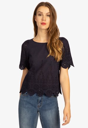 Blouse - navy