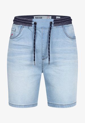 INDICODE JEANS, INDICODE JEANS SHORTS ETTORE - Farkkushortsit - dim blue