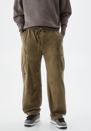 Pantaloni cargo - khaki