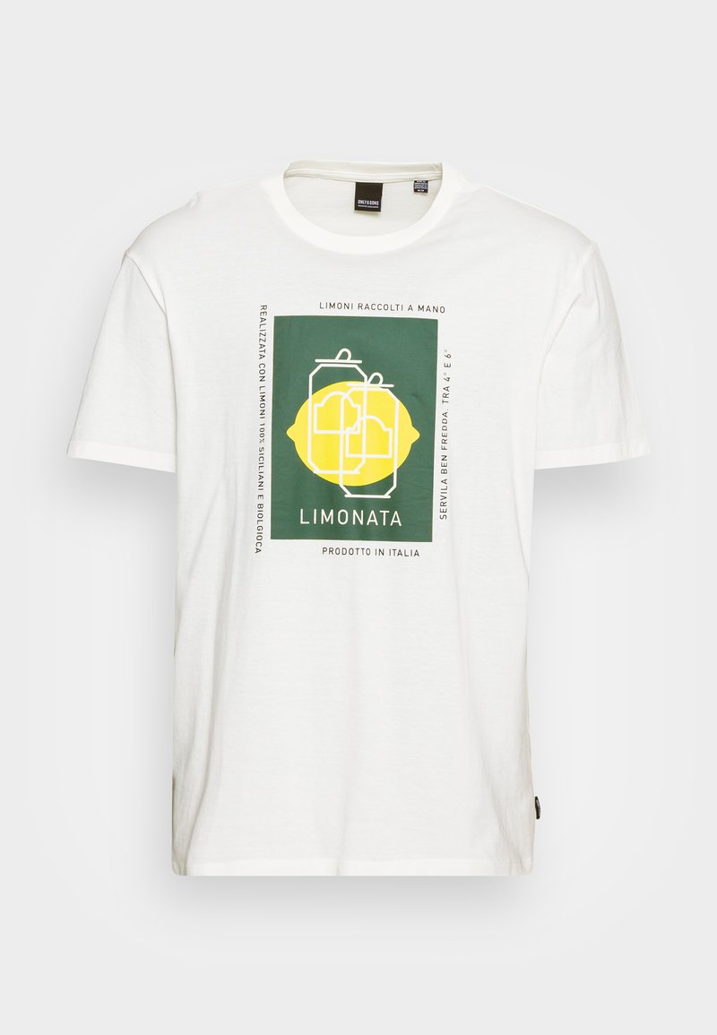 Herren T-Shirts basic | Only & Sons ONSIKE NEW TEE T-Shirt print star white/weiß - IG38335 Herren T-Shirts basic | Only & Sons ONSIKE NEW TEE T-Shirt print star white/weiß - IG38335