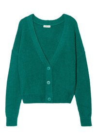 Damen Feinstrick-Weste Mit V-Ausschnitt Langärmelige Strickjacke Ex H&M