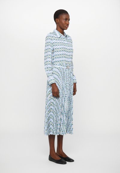 Tory Burch PRINTED DRESS - Rochie tip cămașă - blue lucky duck