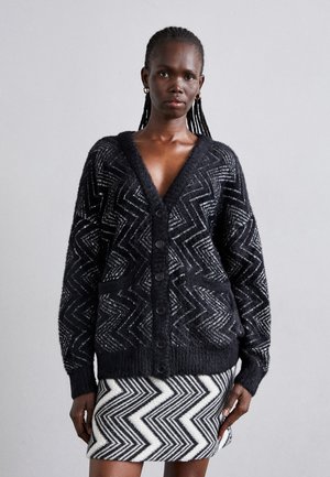 Missoni MAXI CARDIGAN - Kardigán - black