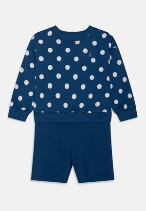 ACTIVE TODDLER GIRL SET - Sweatshirt - blue/white