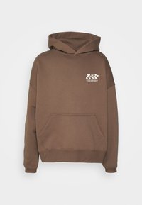 TYPE HOODIE UNISEX - Sweatshirt com capuz - choc