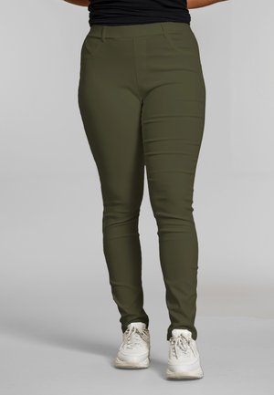 Sandgaard COPENHAGEN - Legingi — bikses - khakigreen