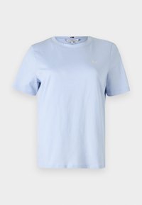 CONTRAST FLAG TEE - Basic T-shirt - breezy blue