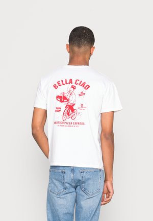 WASHED BELLA CIAO - T-shirt print - white