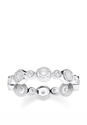 CIRCLES STONES  - Anello - white