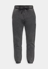 ICONS WASHED ELASTIC CUFF PANTS - Jogginghose - black