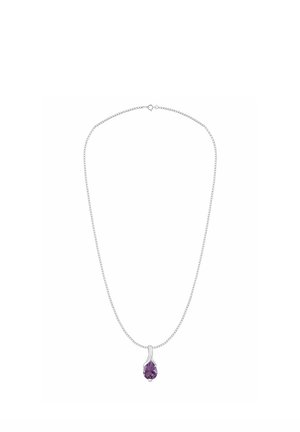 AMETHYST - Grandinėlė - white gold-coloured