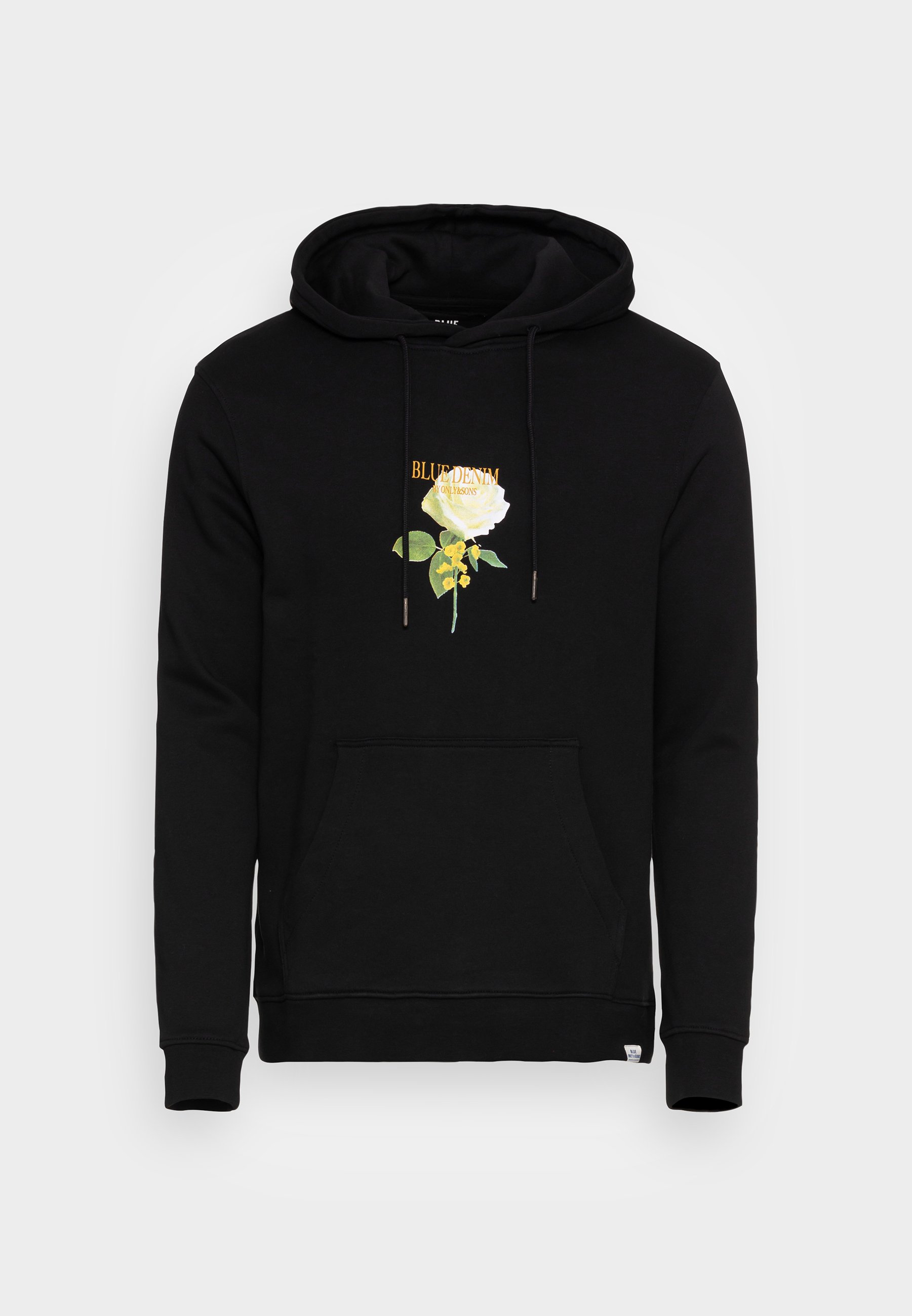 Only u0026 Sons ONSAXEL ROSE HOODIE - Sweatshirt - black/noir - ZALANDO.FR