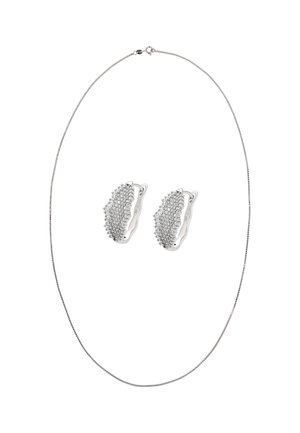 SET - Øreringe - silver-coloured