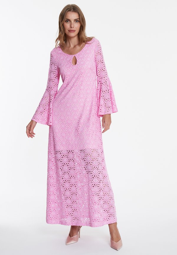 SPITZEN WAFOSA - Maxikleid - rosa