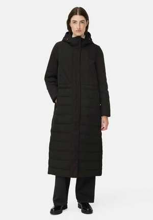 MIT REFLEKTIERENDEN DETAILS - Wintermantel - black
