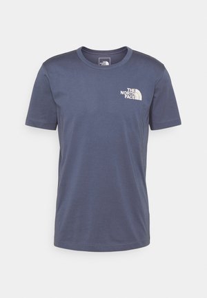 T-shirt print - blue-grey