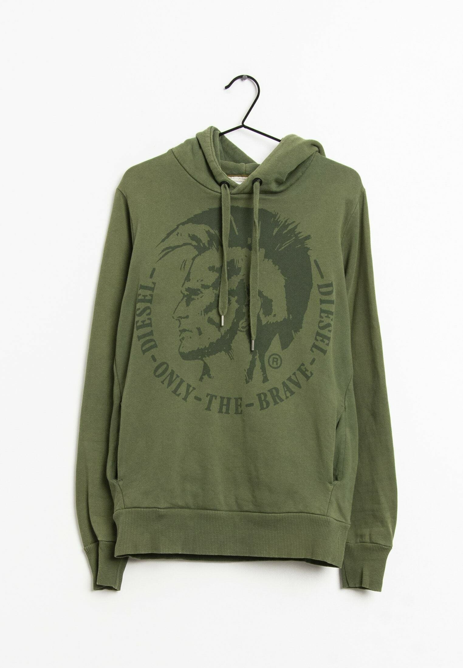 Diesel Felpa con cappuccio - green/verde - Zalando.it