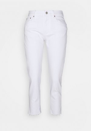 Džíny Straight Fit - white