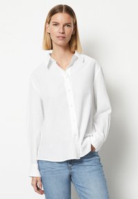 Marc O'Polo - REGULAR   - Bluza s gumbima - white Minijatura 1