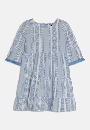 happy girls ETHNO DRESS - Denní šaty - light blue