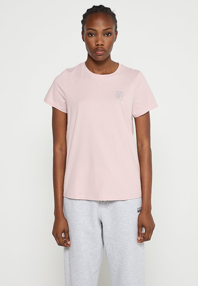 DKNY Sport T-shirt basic roze