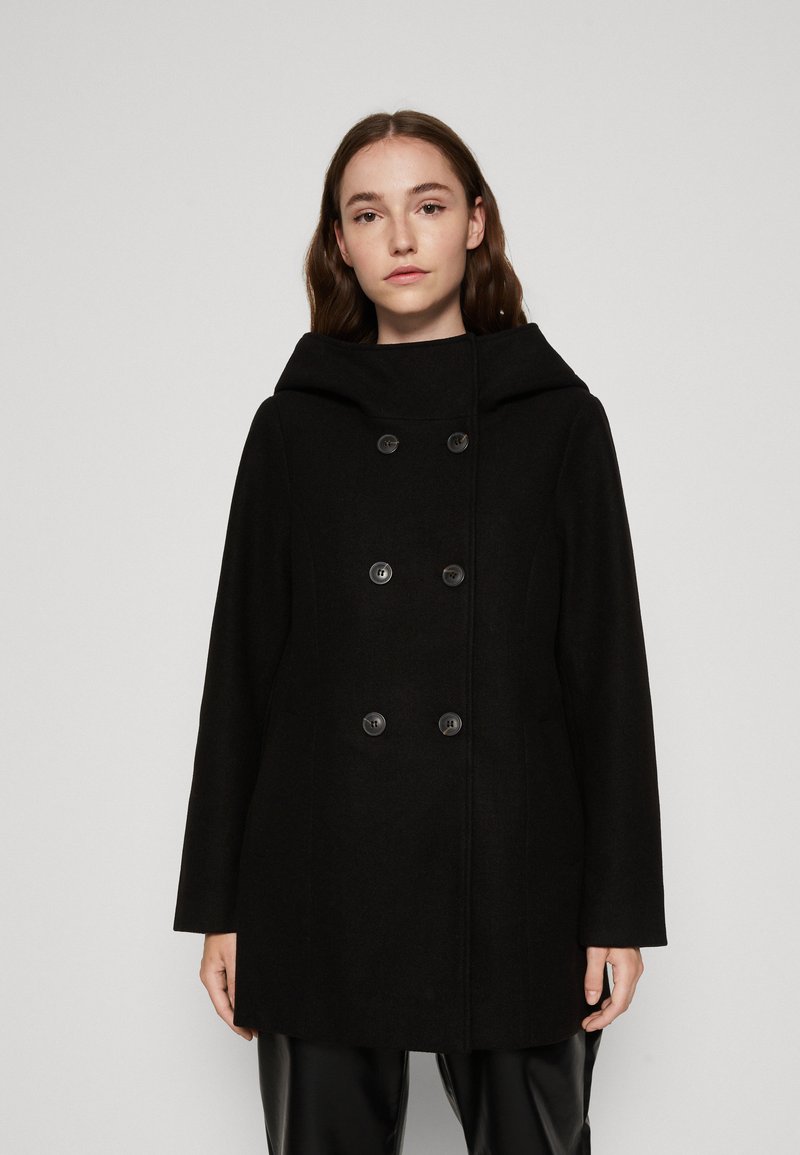 Vero Moda VMFORTUNE SHILA JACKET Mantel Black zwart Zalando nl vero-moda-vmfortune-shila-jacket-mantel-black-zwart-zalando-nl