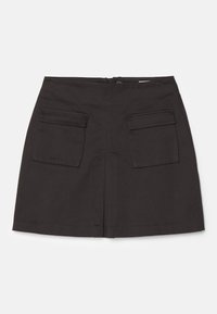 CARO SKIRT - Fustă mini - black