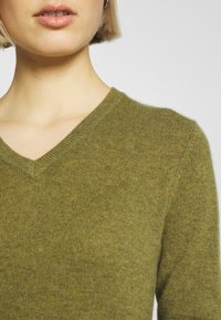 pure cashmere Jersey de punto - green