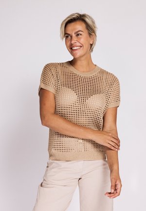 Zhrill, ZHBONNIE - Print T-shirt - brown