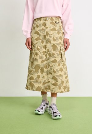 IRWIN SKIRT - Maxirock - duck/desert