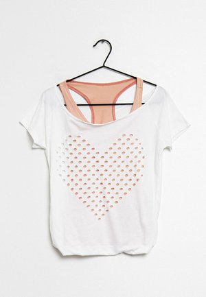 T-shirt imprimé - white