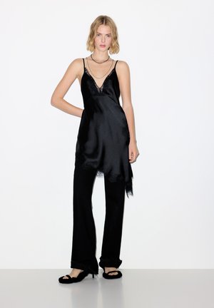 ASYMMETRIC - CAMISOLE - Top - black