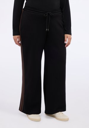 WIDE LEG - Træningsbukser - nero