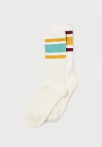 FASHION CREW 2 PACK - Sokken - white/multi-coloured