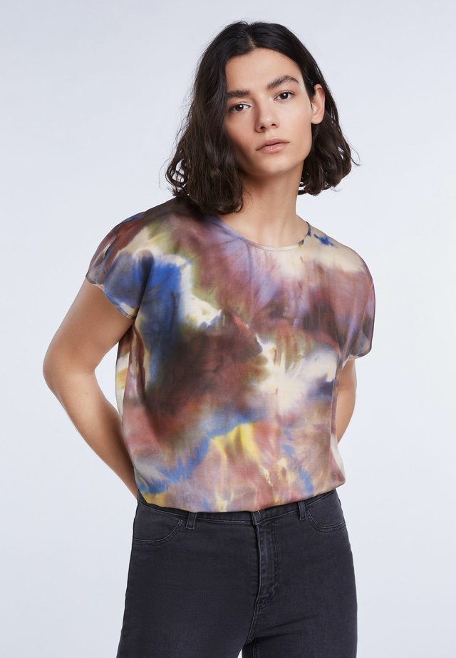 Blouse - red white