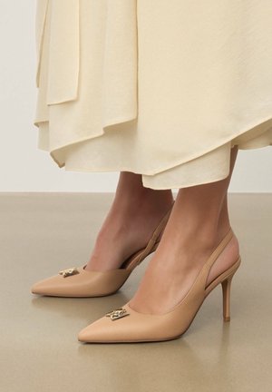 BASILIA - Kõrge kontsaga kingad - beige-n