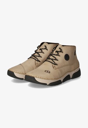 Rieker, Bottines à lacets - beige