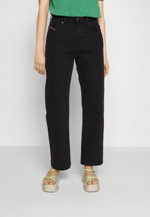 Relaxed fit jeans - black denim