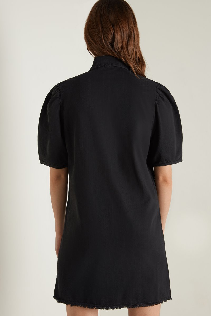 Damen Freizeitkleider | Tezenis MEZZA MANICA CON BOTTONI Jeanskleid nero/schwarz - KT78071 Damen Freizeitkleider | Tezenis MEZZA MANICA CON BOTTONI Jeanskleid nero/schwarz - KT78071