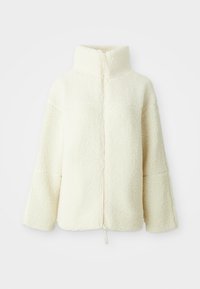 ZIP JACKET - Fleecová bunda - cream