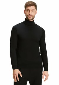 FALKE Basic Roll Neck - Strickpullover - black