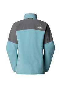 The North Face W GLACIER HEAVYWEIGHT FULL ZIP JACKET - Giacca in pile - blue eclipse smoked pea