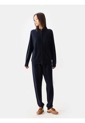 TIMELESS  FULL-ZIP  - Strickjacke - navy blazer