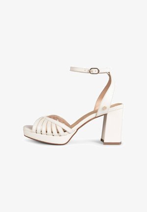 MiMao, CRISTEL - Sandalias con plataforma - blanco